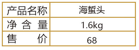 海蜇头