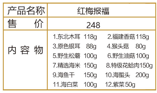 红梅报福